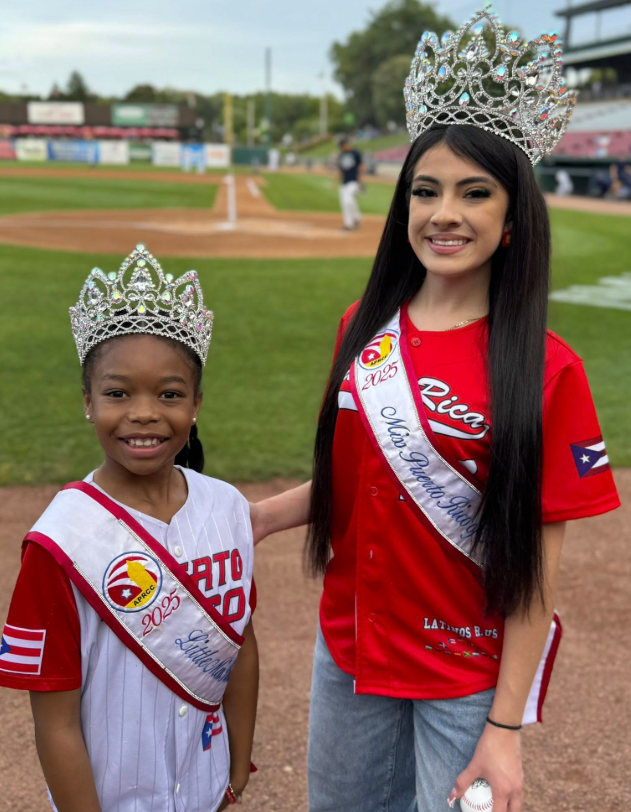 2025 APRCC Little Miss and Miss winners representing Puerto Rican heritage in Aurora