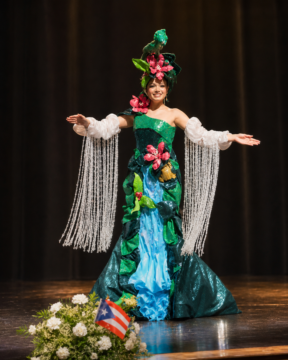 Isabella Lopez shares a cultural heritage presentation.