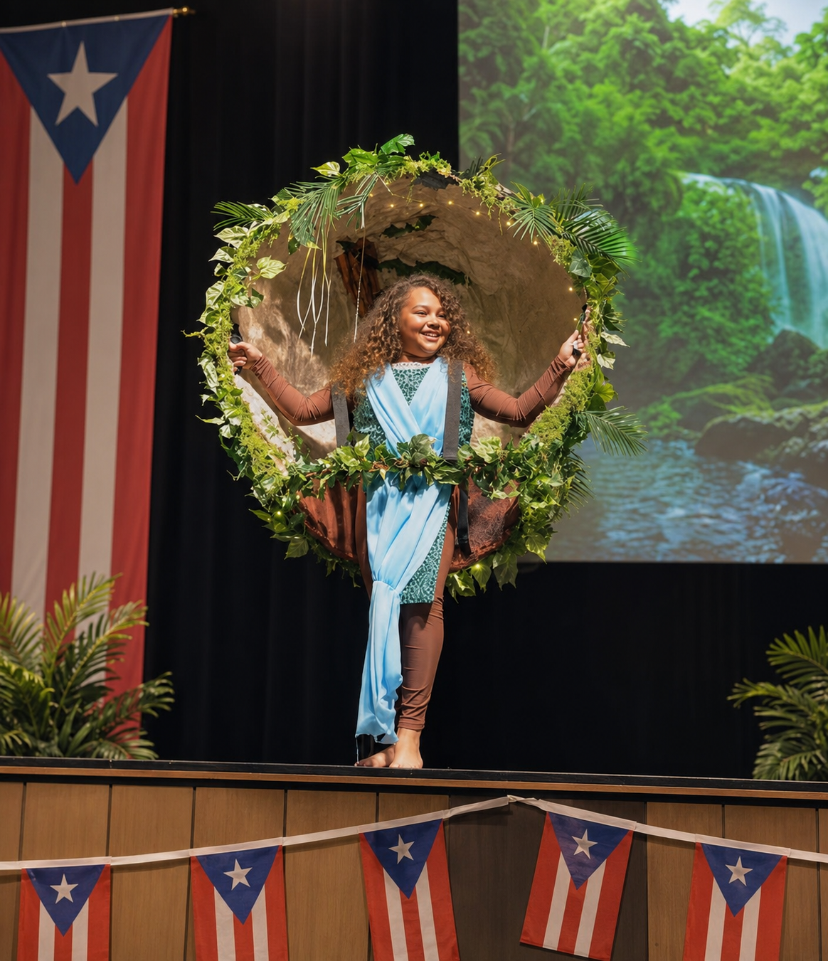 Layla McNair shares a cultural heritage presentation.