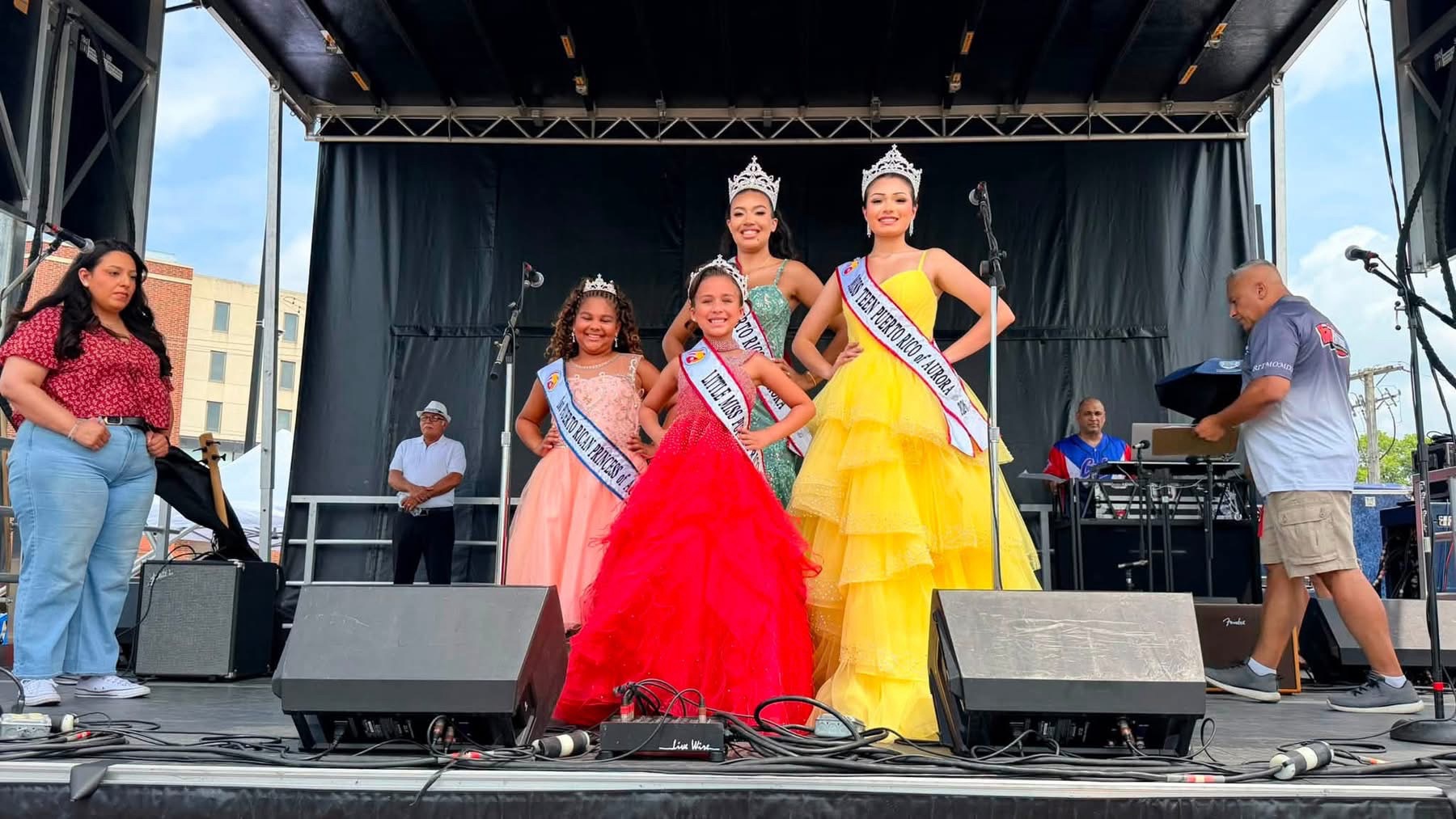 The 2026 APRCC royal court representing the organization on the Heritage Festival stage.